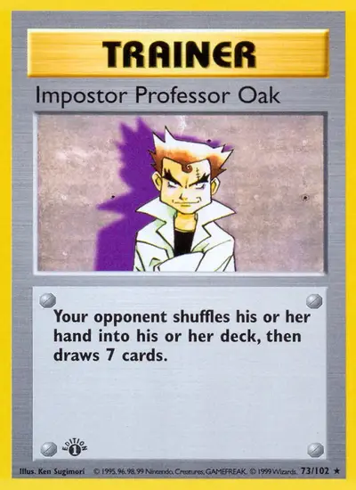 Professor Oak, l'impostore