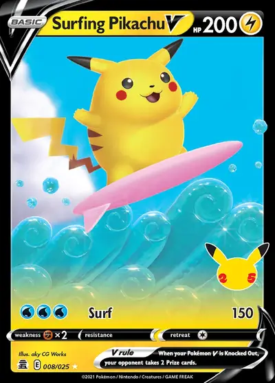 Pikachu Surf V
