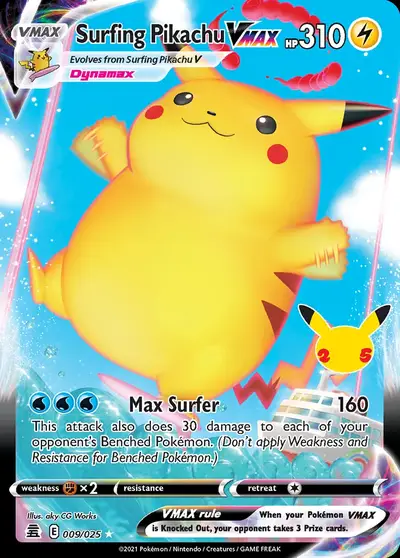 Pikachu Surf VMAX