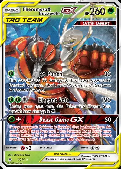 Pheromosa e Buzzwole GX