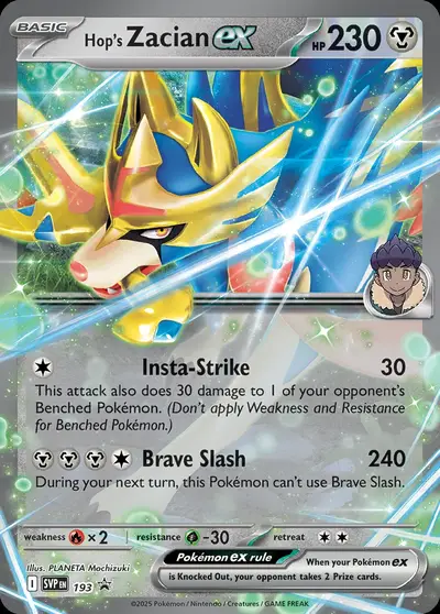 Zacian-ex di Hop