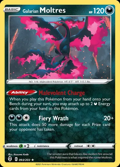 Moltres di Galar